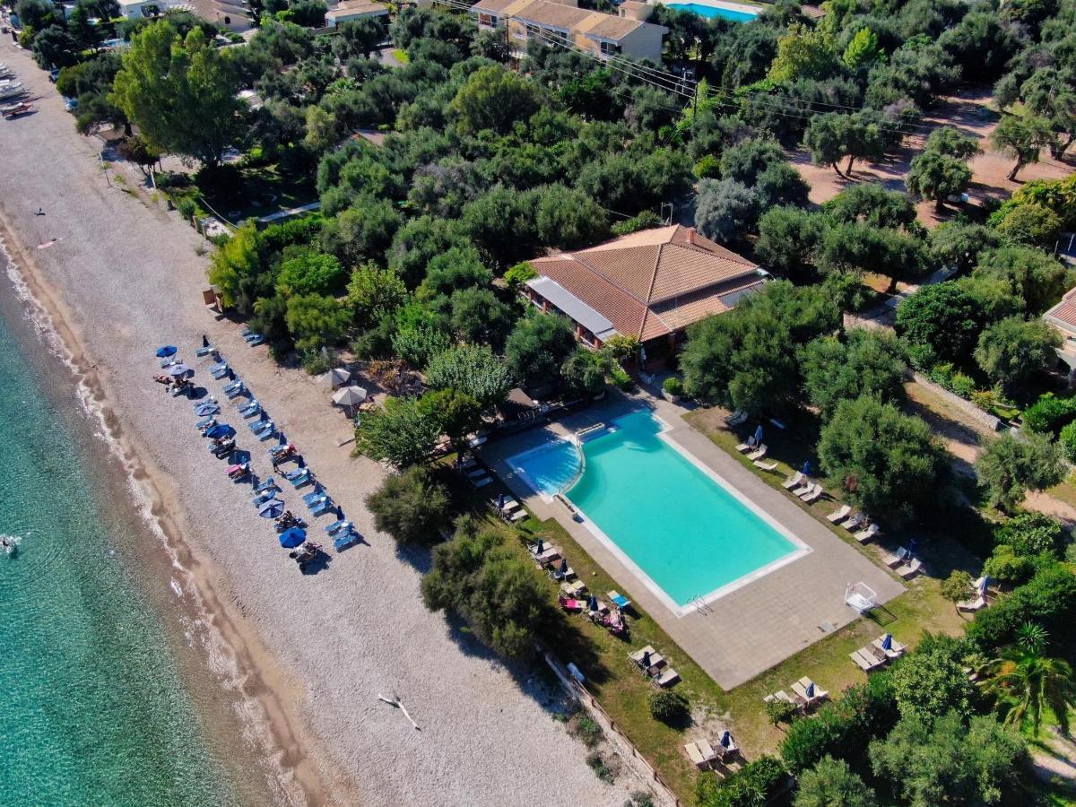 Apartamento Pebbles And Sea At Barbati With Shared Pool Exterior foto