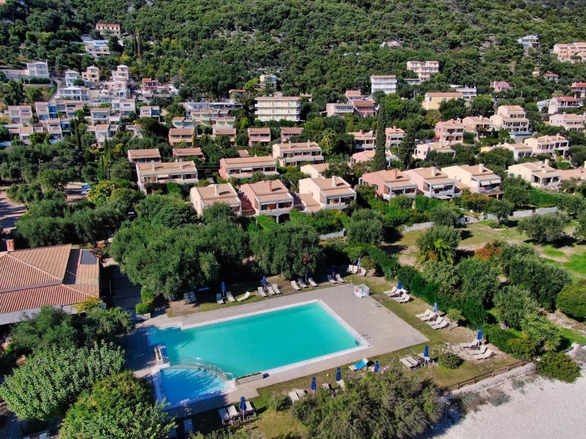 Apartamento Pebbles And Sea At Barbati With Shared Pool Exterior foto